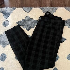 Kut from the Kloth Dark Plaid Trousers